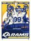 Phenom Gallery Los Angeles Rams Player 2021 18&#x22; x 24&#x22; Serigraph 